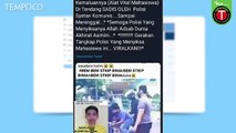 Benarkah Mahasiswa Ini Meninggal Akibat Ditendang Polisi saat Demo UU Cipta Kerja?