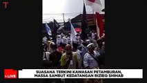 Suasana Kepulangan Rizieq Shihab ke Petamburan | Tempodotco Live