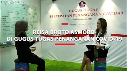 Curhat Reisa Broto Asmoro di Tim Penanganan COVID-19