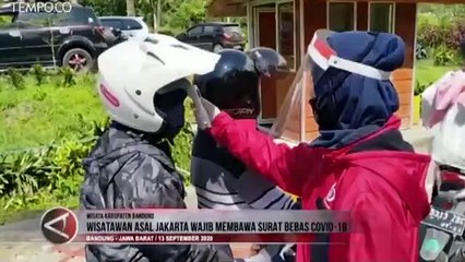 Wisatawan Asal Jakarta Wajib Membawa Surat Bebas COVID-19