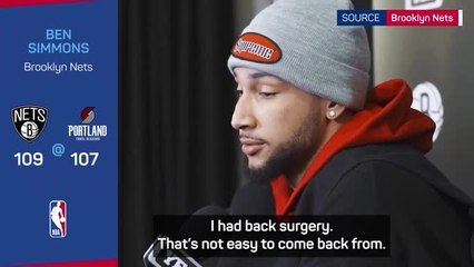 Simmons' return to form a huge boost for the Nets