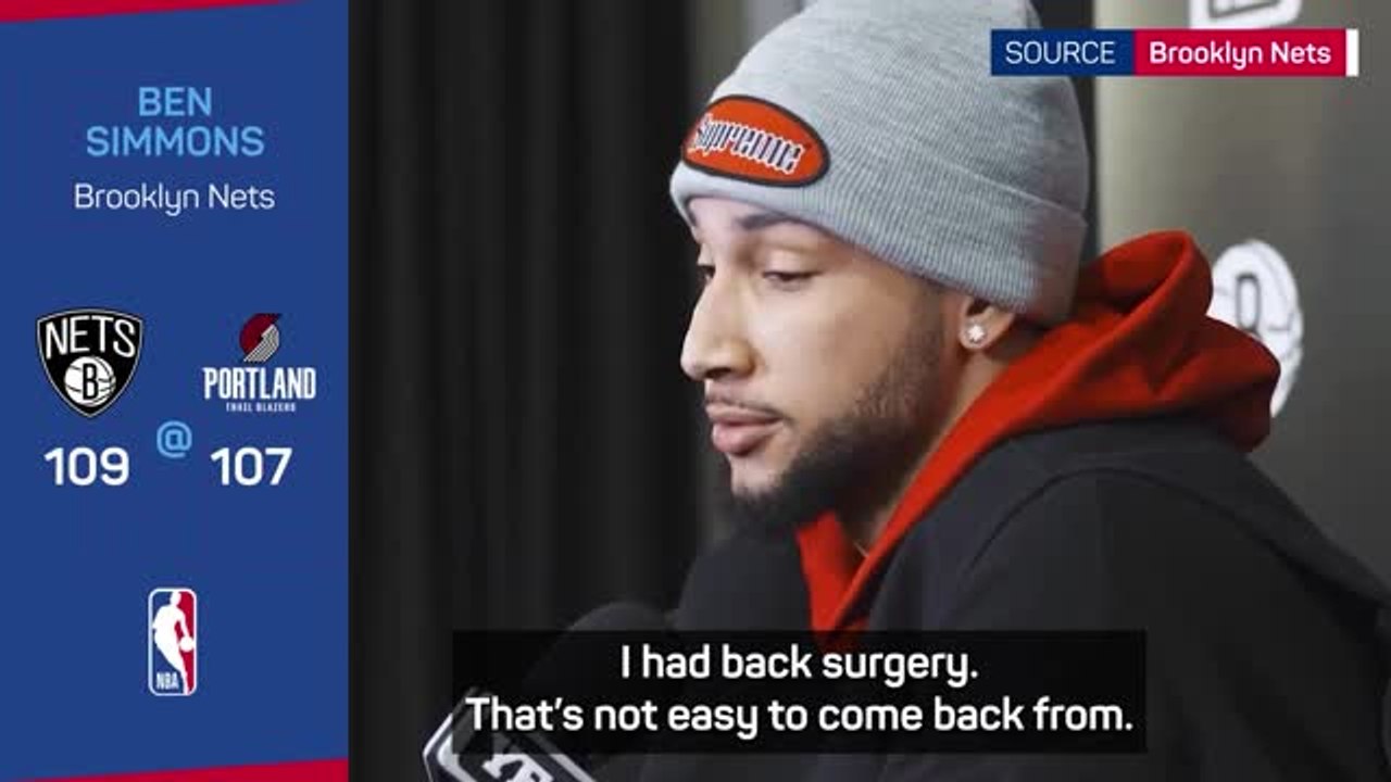 Simmons' return to form a huge boost for the Nets