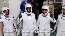 SpaceX Crew Dragon Sukses Bawa 4 Astronot ke Stasiun Luar Angkasa