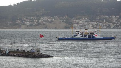 GÖKÇEADA VE BOZCAADA FERİBOT SEFERLERİNE 'OLUMSUZ HAVA' ENGELİ