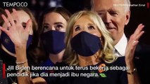 Joe Biden Menang Pilpres AS, Jill Biden akan Tetap Mengajar