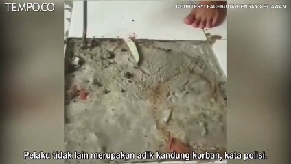 Mayat di Kontrakan Kosong di Depok, Pelaku Pembunuhan Adik Kandung Korban