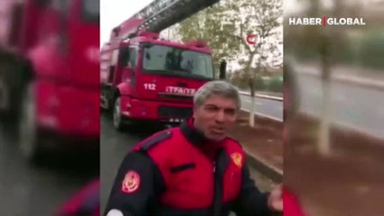 Çukura düşen eşek böyle kurtarıldı