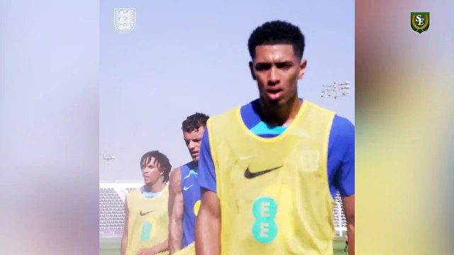 Jogadores da Inglaterra sofrem com o calor do Catar
