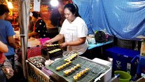 Thailand Street Food _ How to make Quail Eggs skewers - Hungry Bear