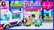 Lego Friends Heartlake Hospital Part 1 Build Review Silly Play Kids Toys
