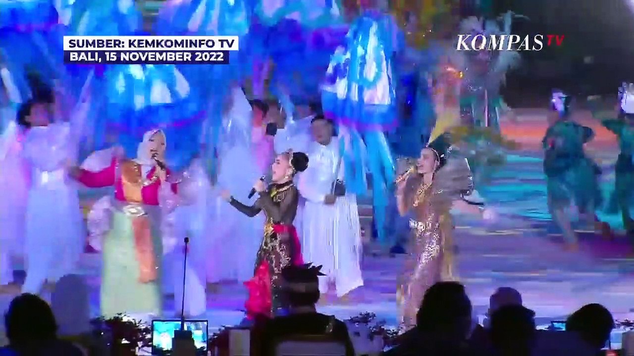 [FULL] Megahnya Pertunjukan Budaya di Gala Dinner Saat Hibur Para Kepala Negara G20