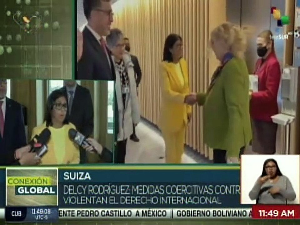 Vpdta. Delcy Rodríguez sostiene reunión con la directora de la ONU para abordar temas multilaterales