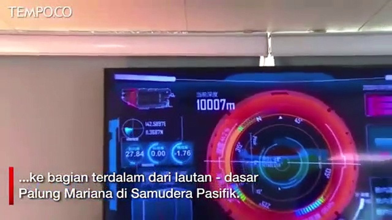 Kapal Selam Berawak Ini Pecahkan Rekor Menyelam 10 Ribu Meter
