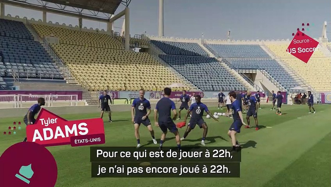 États-Unis - Adams et Ream en plain réglages pour les coups d’envoi à 22h