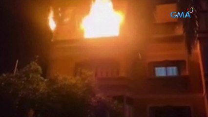 21 nasawi sa sunog sa isang residential building | Saksi