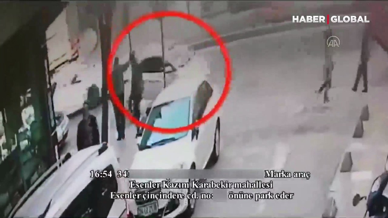 İstiklal bombacısının Esenler'den Küçükçekmece'ye götürüldüğü görüntüler ortaya çıktı