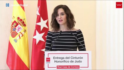 Ayuso celebra la desconvocatoria de la huelga sanitaria