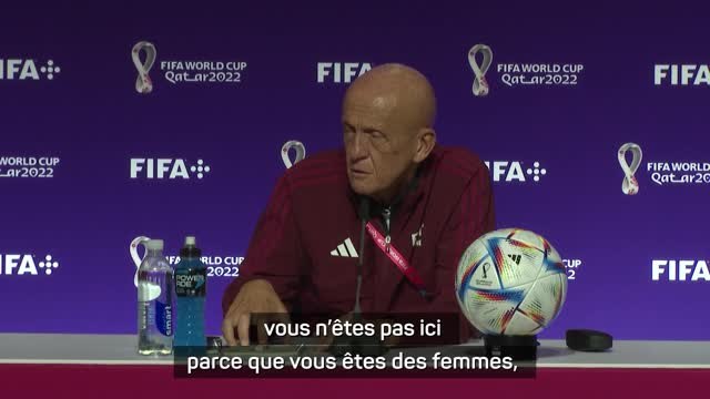 Qatar 2022 - Le message de Collina aux femmes arbitres : Vous êtes ici parce que vous êtes des arbitres