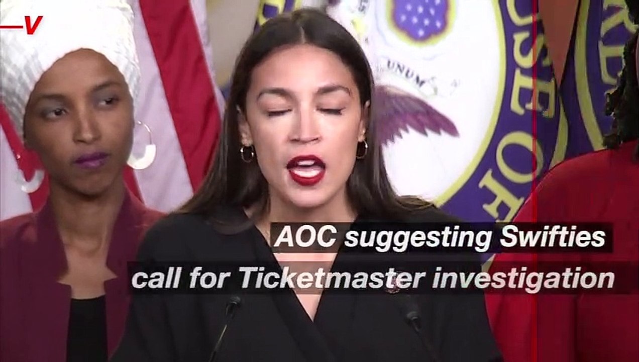 AOC Chimes in on Taylor Swift Ticketmaster Debacle, Encourages Fans to