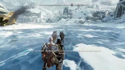 Kratos finally chuckles at a Mimir story - God of War Ragnarok