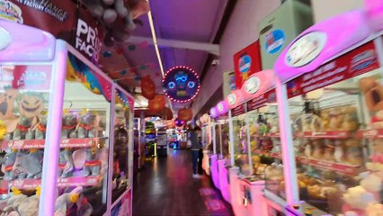 31 October 2022 Walking on Clacton On Sea Essex pier on Halloween Day