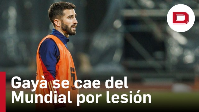Gayà se cae del Mundial por lesión y le sustituye Balde