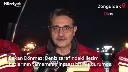 Bakan Dönmez'den Karadeniz gazı müjdesi
