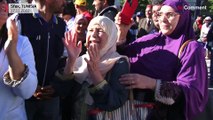 شاهد: تظاهرة في مدينة صفاقس التونسية احتجاجاً على أزمة النفايات