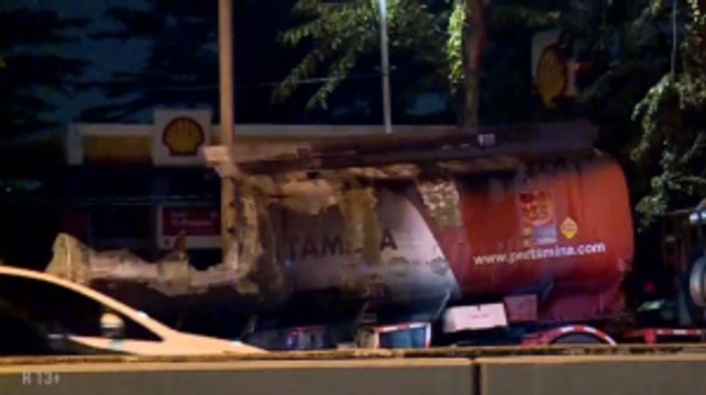 Truk Tangki BBM Terbakar di Tol JORR Cengkareng, Tidak Ada Korban Jiwa