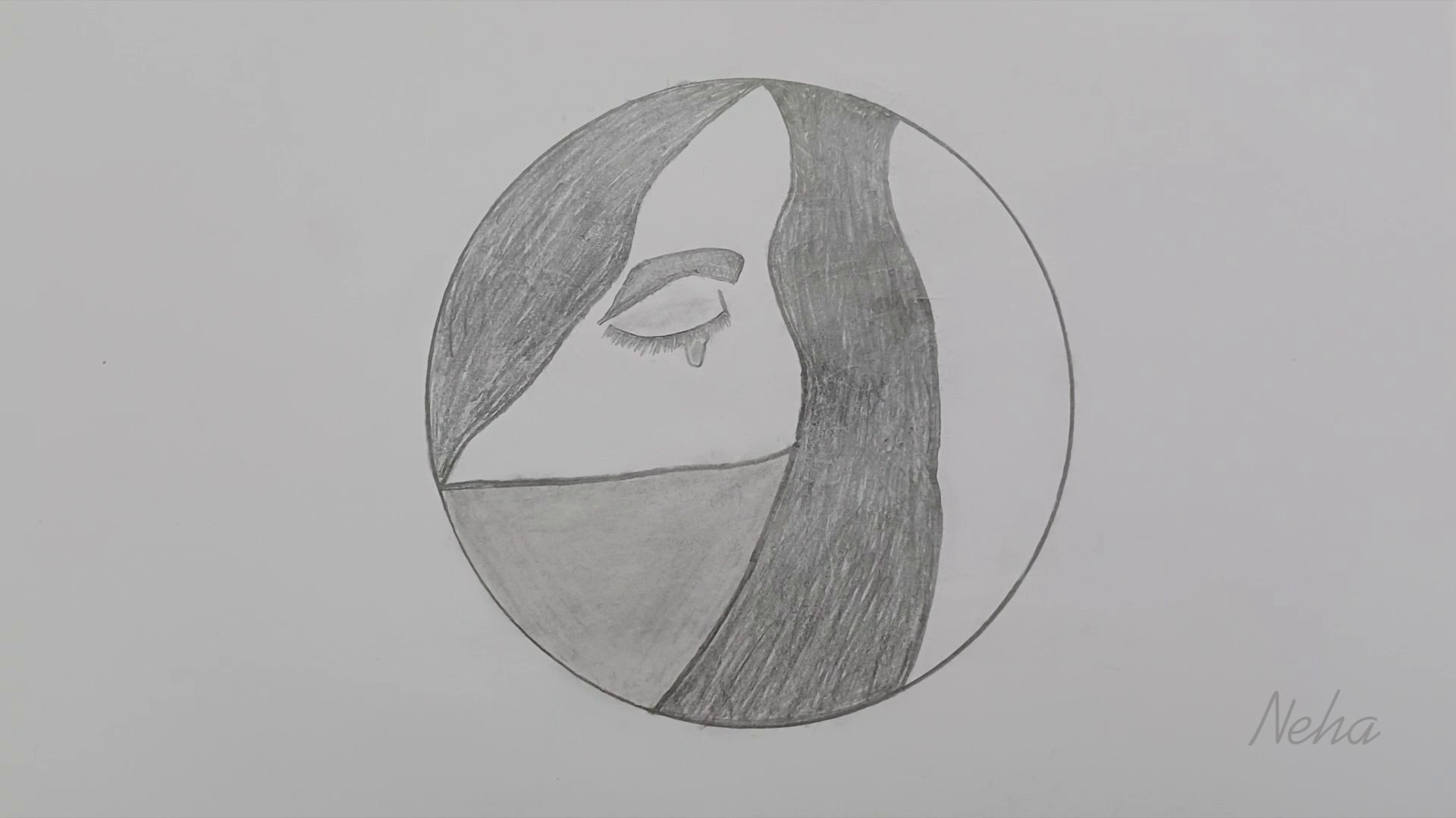 Crying Girl Drawing | How To Draw Easy Crying Girl | Circle Drawing | Circle  Drawing for Beginner | पेंसिल आर्ट | ड्राइंग वीडियो | पेंसिल स्केच  ट्यूटोरियल - video Dailymotion