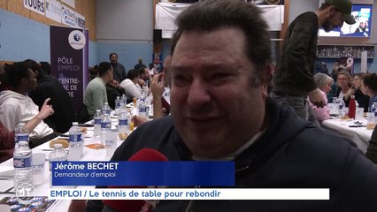 EMPLOI / Le tennis de table pour rebondir