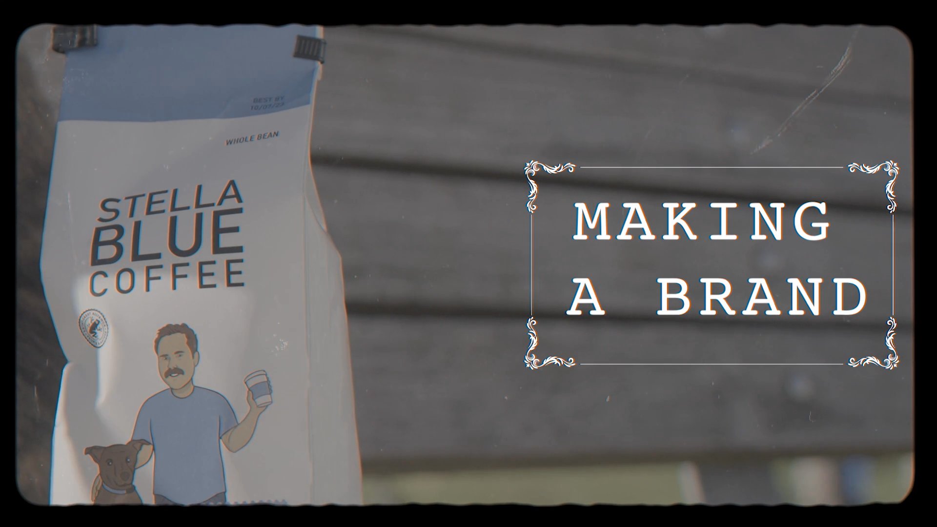 Making A Brand | Stella Blue Coffee