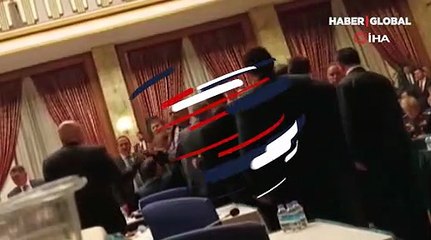 İçişleri Bakanlığının bütçe görüşmesinde tartışma çıktı! Milletvekilleri birbirinin üzerine yürüdü