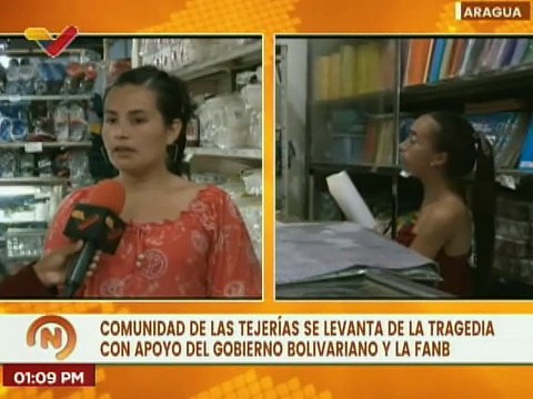 Aragua | Comunidad de Las Tejerías avanza en la activación de sus comercios y sus labores