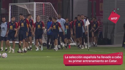 Download Video: MUNDIAL QATAR 2022 | ESPAÑA | PRIMER entrenamiento de la selección SIN ASENSIO por precaución | AS