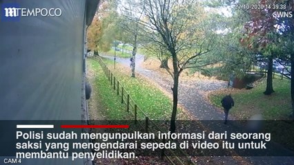 Terekam CCTV, Pelaku Pelecehean Seksual Joging di Belakang Korbannya sebelum Beraksi