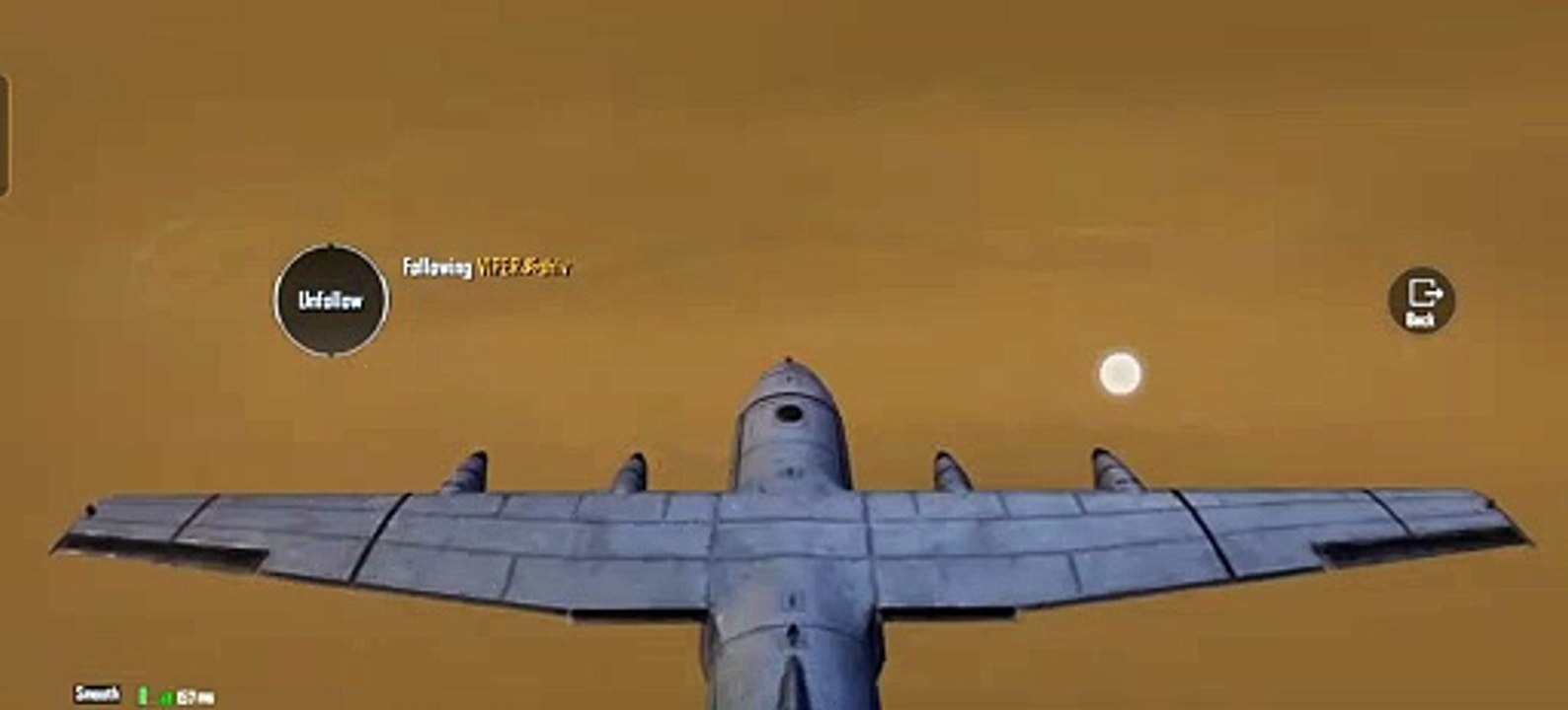 Plane in tornado