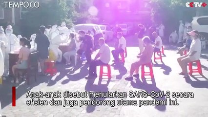 Balita Bisa Menularkan SARS-CoV-2 Lebih Efisien Ketimbang Orang Dewasa