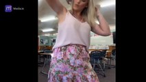 Öğretmenin sınıftaki dans videoları öğrencilerin eline düştü