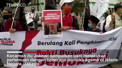 Massa Ormas Islam Kembali Demo Kedubes Prancis Hari Ini
