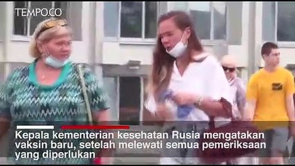 Rusia Daftarkan Vaksin COVID-19 Pertama Bernama Sputnik V