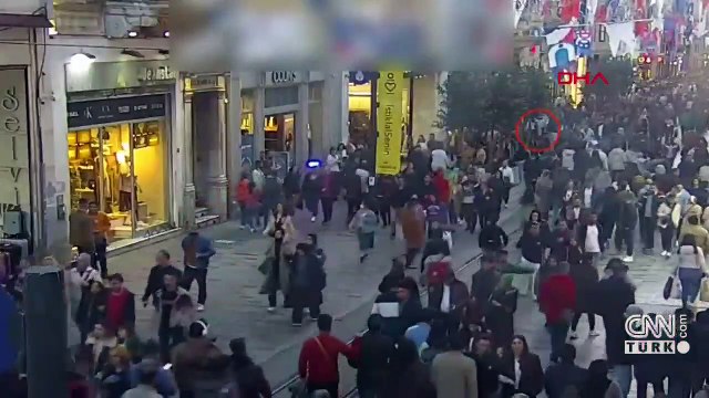 Terörist kadının İstiklal Caddesi'ndeki en net keşif görüntüleri
