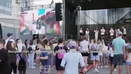Ratusan Orang Ramaikan Syuting Tiktok di Lithuania