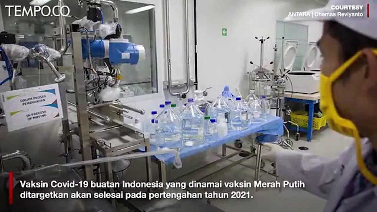 Begini Aktivitas Penelitian Vaksin Merah Putih di Bio Farma
