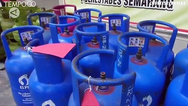 Pengoplos Gas Elpiji Ditangkap Polrestabes Semarang, Ini Modusnya