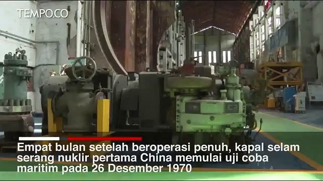 Inilah Kapal Selam Nuklir Pertama Cina, Berhasil Dioperasikan