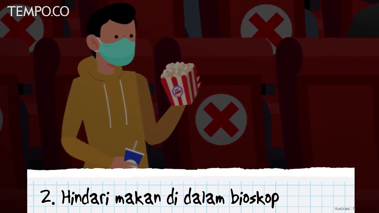 Tips Aman Nonton di Bioskop Saat Pandemi
