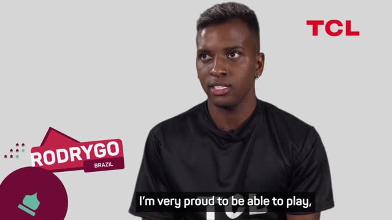 Rodrygo has no doubt in idolising Pelé as the GOAT