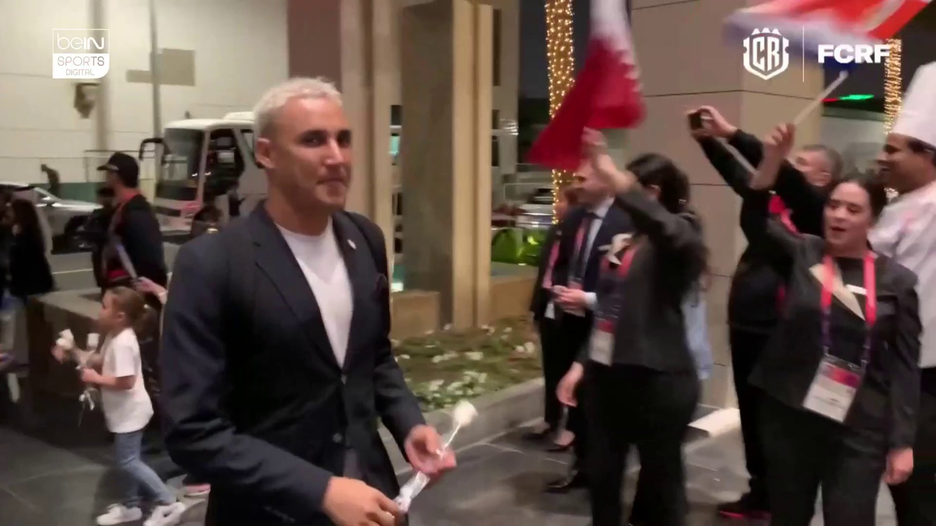 Costa Rica ya está en su hotel de Doha