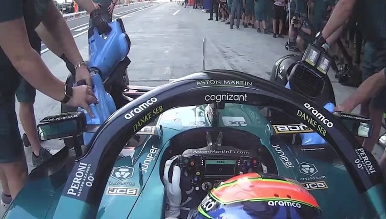 A estreia oficial de Felipe Drugovich na Aston Martin, em um fim de semana oficial de treinos na F1!
